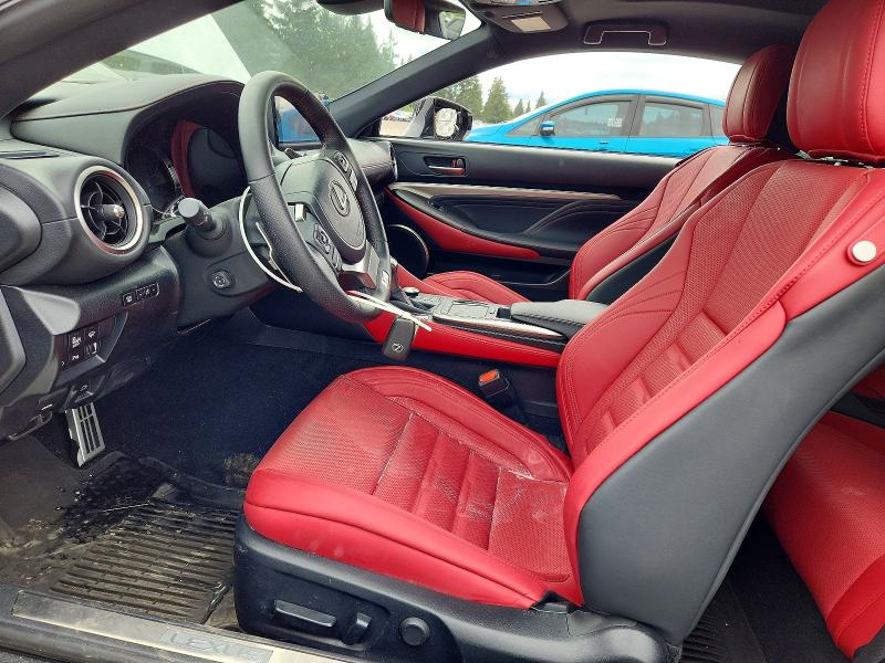 2025 Lexus Rc350 VIN JTHGZ5DC3S5013237 COPART salvage auction — FRONT END, Wa - Bill Of Sale, sold $23,000 on 2026-07-31 (photo 7)