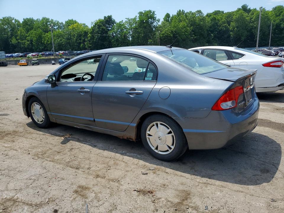 2009 Honda Civic VIN JHMFA36279S017198 COPART salvage auction — REAR END, CT, sold $475 on 2026-07-30 (photo 2)