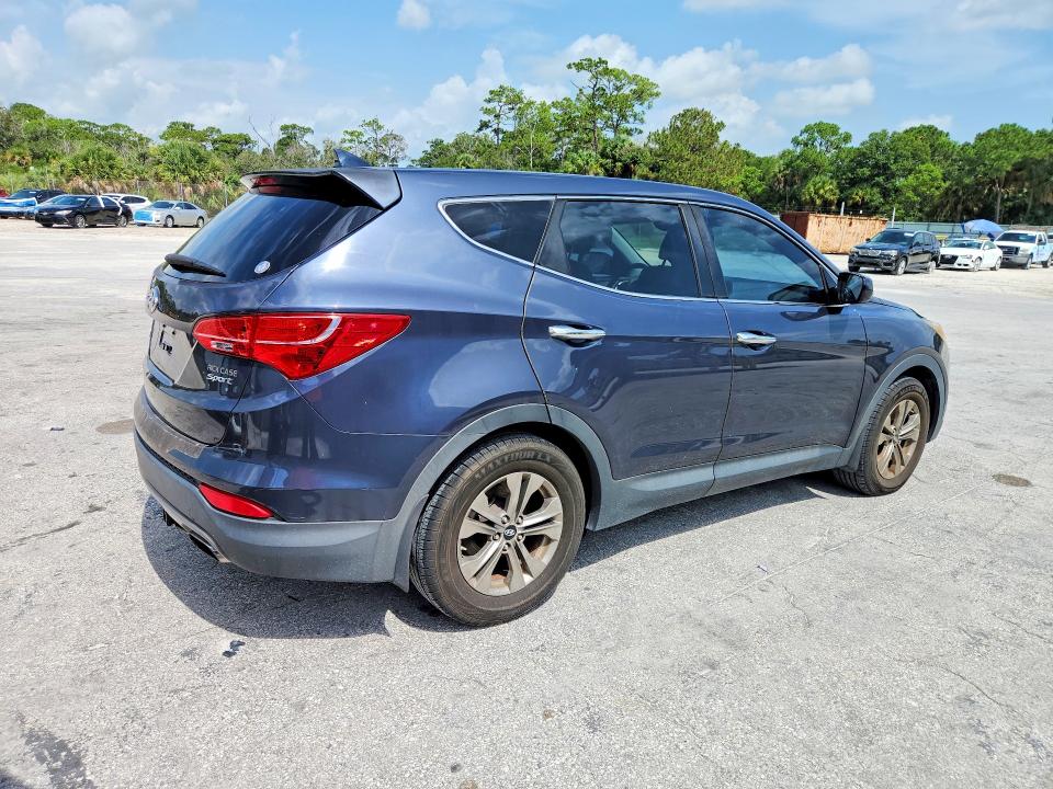 2015 Hyundai Santa fe VIN 5XYZT3LB4FG288072 COPART salvage auction — MECHANICAL, FL - CERTIFICATE OF TITLE, sold $525 on 2026-07-22 (photo 3)