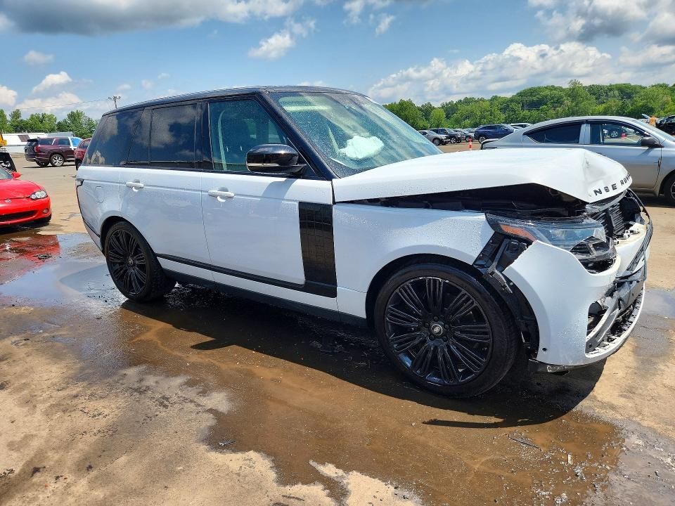 2019 Land rover Rangerover VIN SALGS2SV0KA567117 COPART salvage auction — FRONT END, Ct - Cert Of Title-Salvage, sold $12,800 on 2026-08-13 (photo 4)