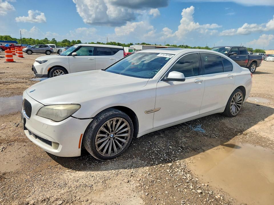 2012 BMW 7 series VIN WBAKA4C54CDS99121 COPART salvage auction — FRONT END, Tx - Salvage Vehicle Title, sold $700 on 2026-08-03 (photo 1)