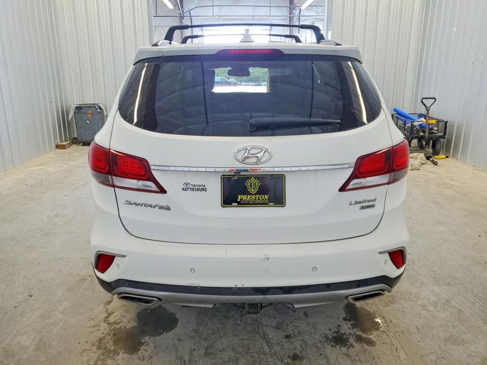 2018 Hyundai Santa fe VIN KM8SR4HFXJU269286 COPART salvage auction — MECHANICAL, Ms - Dealer Only Clean Title, sold $3,150 on 2026-07-30 (photo 6)