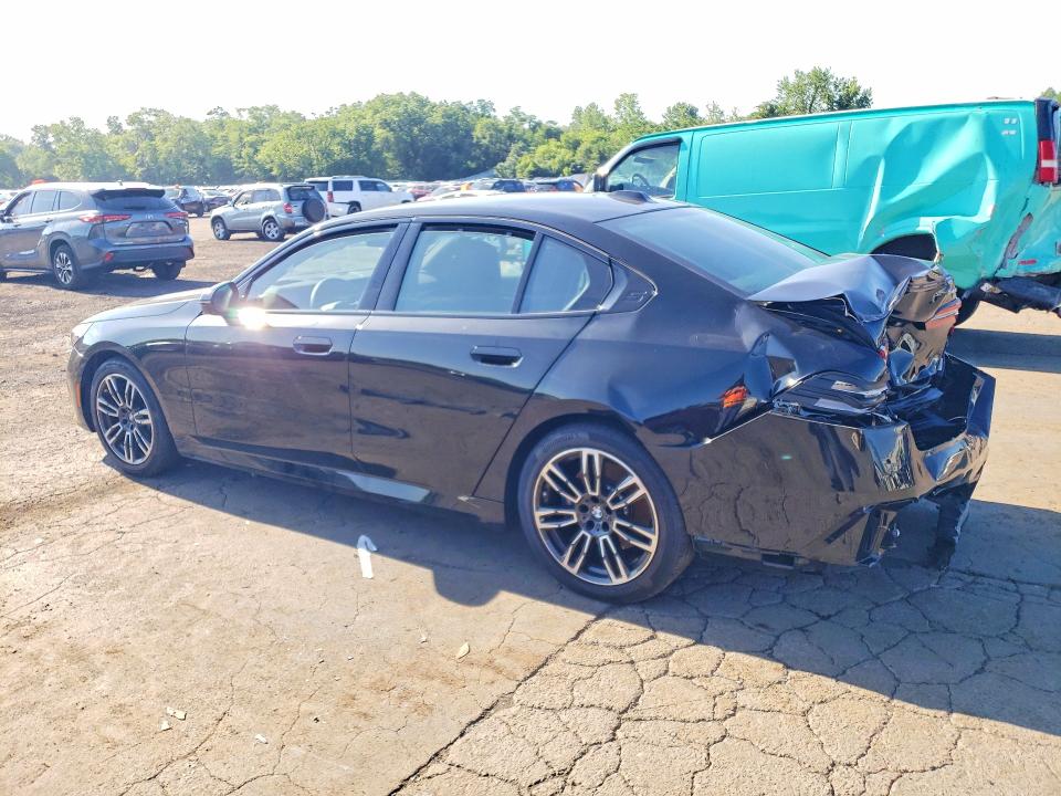 2026 BMW 5 series VIN WBA63FJ0XTCW18963 COPART salvage auction — REAR END, CT - CERT OF TITLE-SALVAGE, sold $34,500 on 2026-08-21 (photo 2)