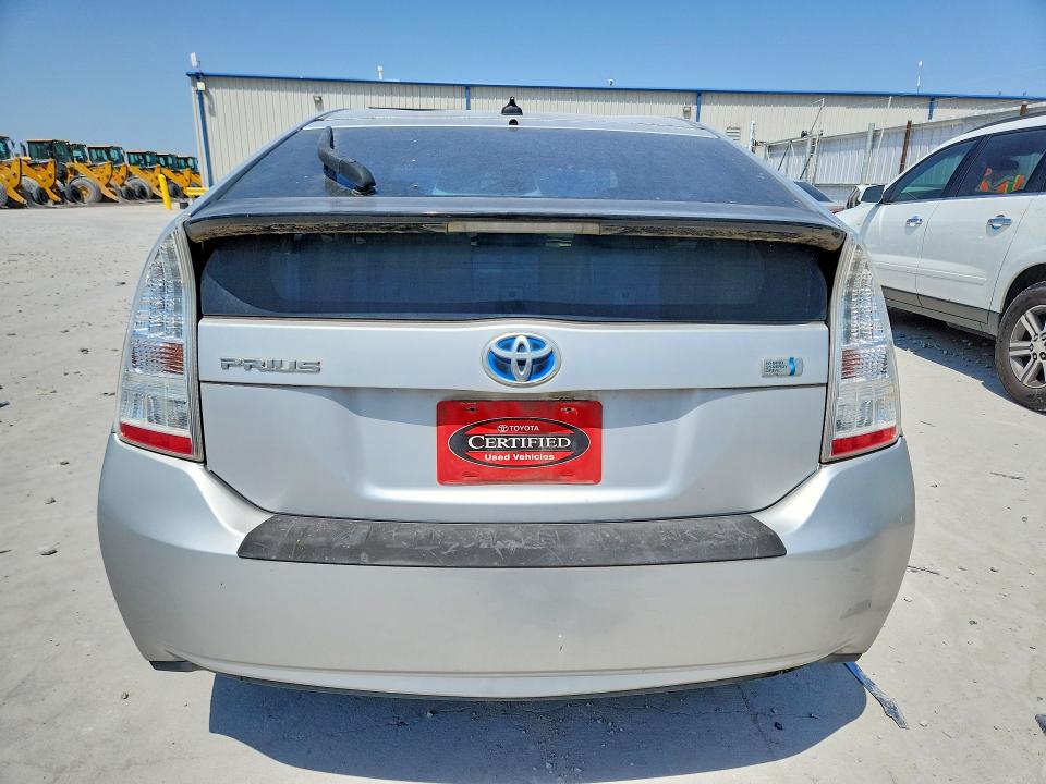 2010 Toyota Prius VIN JTDKN3DU3A0001234 COPART salvage auction — FRONT END, TX - SALVAGE VEHICLE TITLE (P), sold $1,550 on 2026-07-31 (photo 6)
