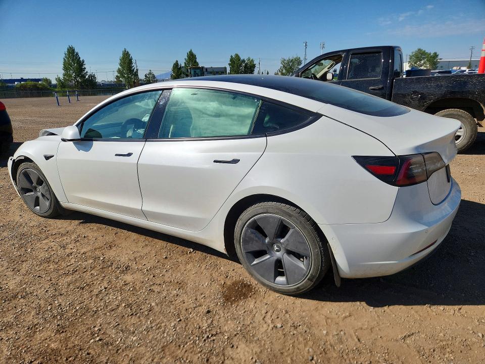 2021 Tesla Model 3 VIN 5YJ3E1EA5MF982797 COPART salvage auction — FRONT END, BV, sold $3,500 on 2026-08-04 (photo 2)