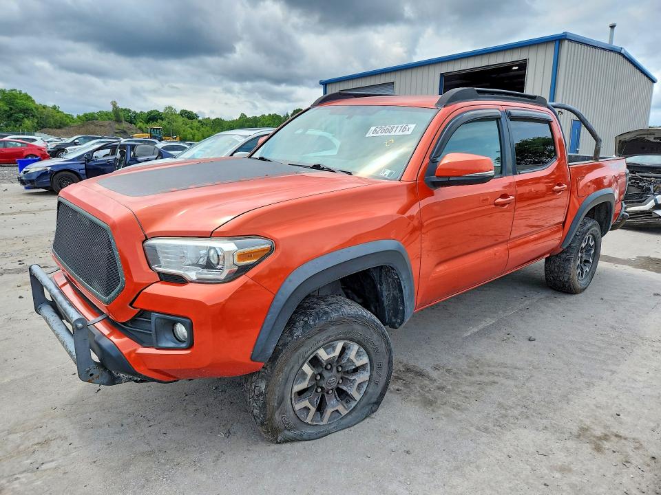 2016 Toyota Tacoma VIN 5TFCZ5AN2GX007219 COPART salvage auction — UNDERCARRIAGE, Pa - Cert Of Title, sold $9,400 on 2026-08-08 (photo 1)