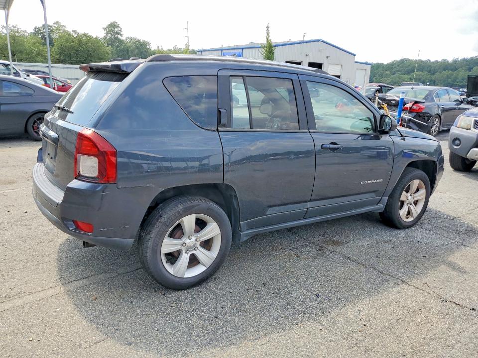 2014 Jeep Compass VIN 1C4NJCBA0ED666124 COPART salvage auction — MECHANICAL, Ga - Certificate Of Title, sold $250 on 2026-08-10 (photo 3)