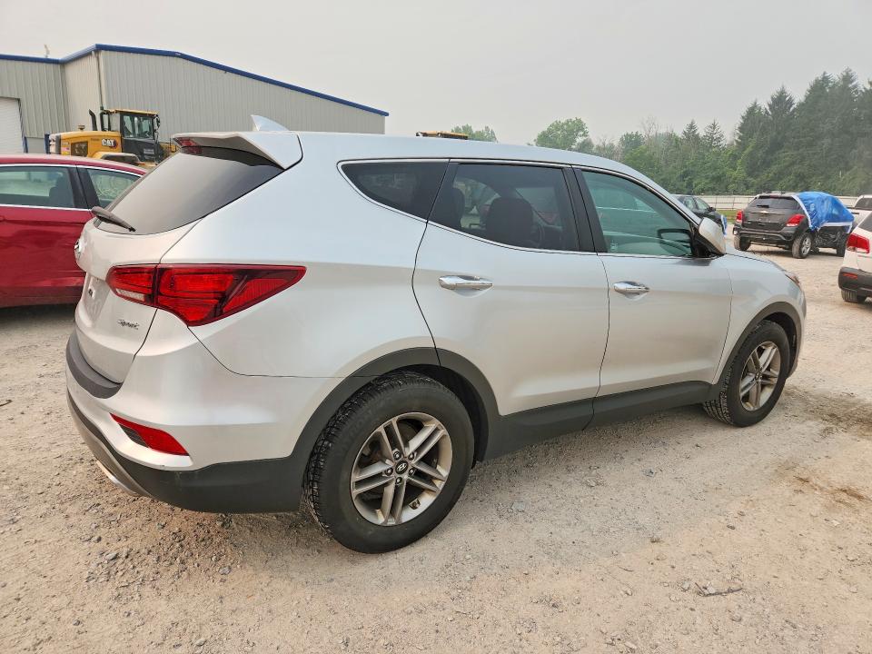 2017 Hyundai Santa fe VIN 5XYZT3LB1HG498907 COPART salvage auction — MECHANICAL, Ny - Certificate Of Title, sold $2,300 on 2026-07-22 (photo 3)
