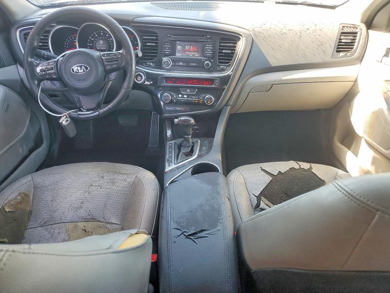 2015 Kia Optima VIN 5XXGN4A78FG413598 COPART salvage auction — FRONT END, NV - CERTIFICATE OF TITLE (P), sold $250 on 2026-07-28 (photo 8)