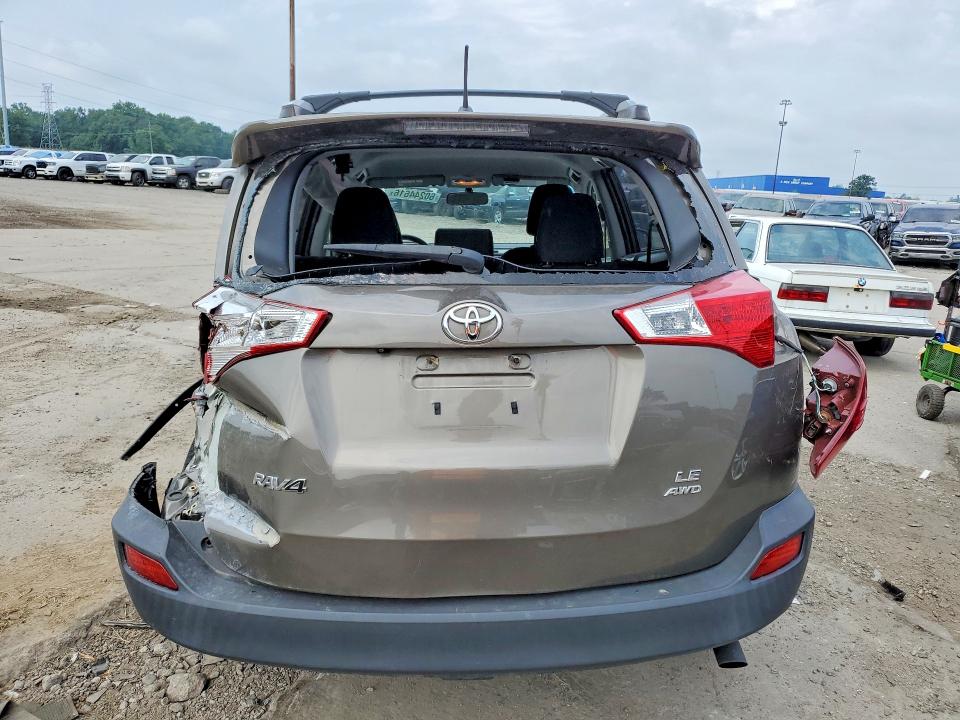 2015 Toyota Rav4 VIN JTMBFREV0FD148991 COPART salvage auction — FRONT END, MI - CERTIFICATE OF TITLE, sold $1,450 on 2026-07-31 (photo 6)