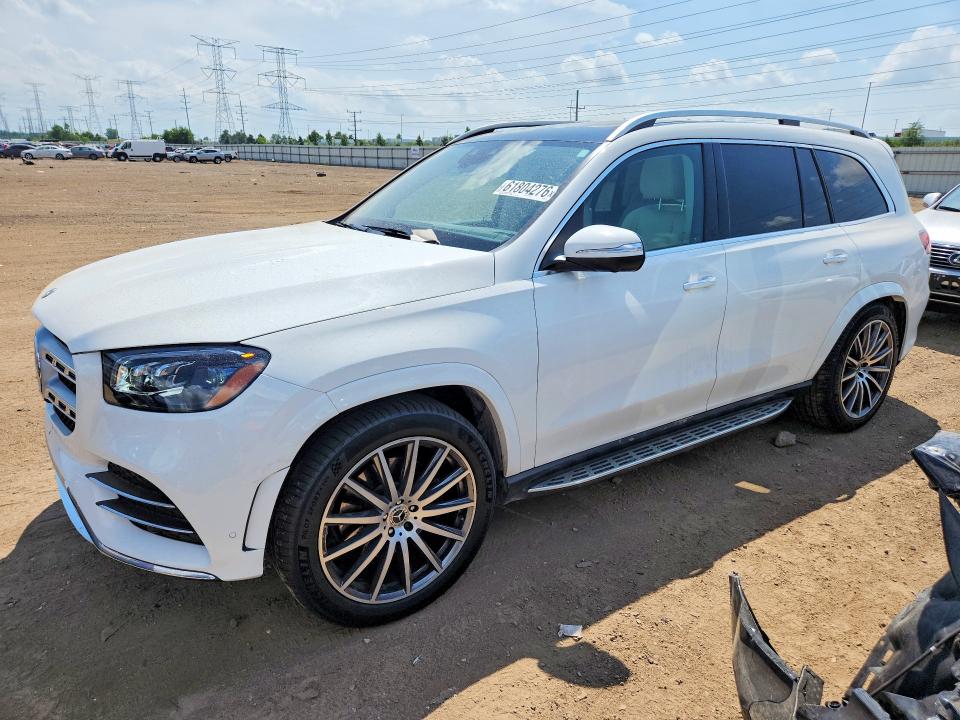 2023 Mercedes-benz Gls-class VIN 4JGFF5KE1PA907550 — COPART salvage auction photo