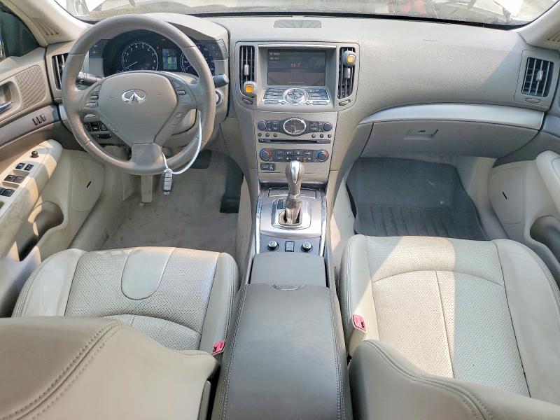 2011 Infiniti G37 VIN JN1CV6ARXBM351320 COPART salvage auction — MECHANICAL, Pa - Cert Of Title, sold $525 on 2026-07-23 (photo 8)