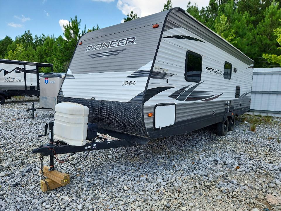 2020 Pioneer Recreation VIN 5SFPB3027LE424744 COPART salvage auction — WATER/FLOOD, MS - CERT OF TITLE - FLOOD SALVAGE, sold $20 on 2026-07-30 (photo 1)
