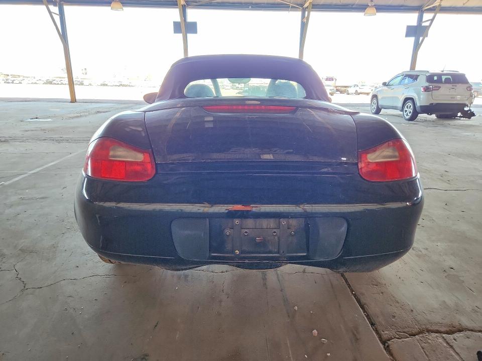 1999 Porsche Boxster VIN WP0CA2989XU627748 COPART salvage auction — REAR END, AZ - CERTIFICATE OF TITLE (P), sold $625 on 2026-08-03 (photo 6)