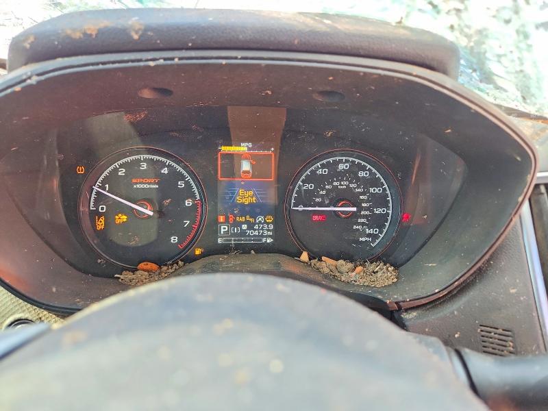 2021 Subaru Forester VIN JF2SKARC1MH549771 COPART salvage auction — ROLLOVER, CT, sold $125 on 2026-07-23 (photo 9)