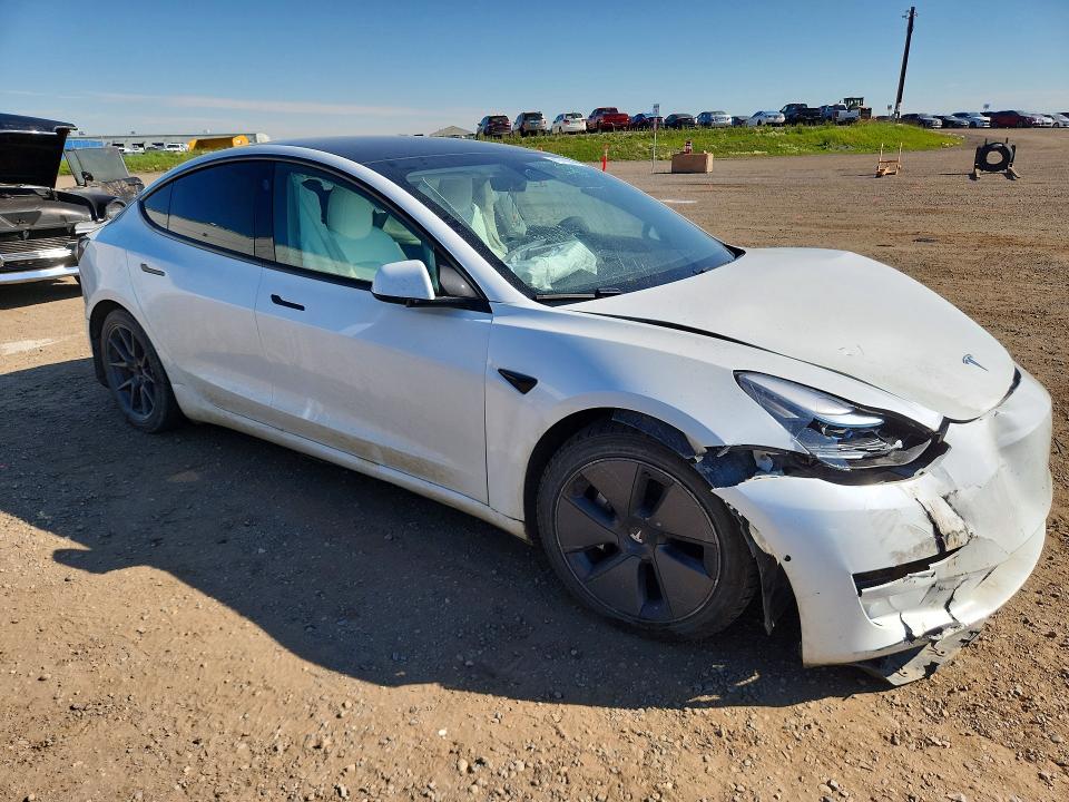 2021 Tesla Model 3 VIN 5YJ3E1EA5MF982797 COPART salvage auction — FRONT END, BV, sold $3,500 on 2026-08-04 (photo 4)