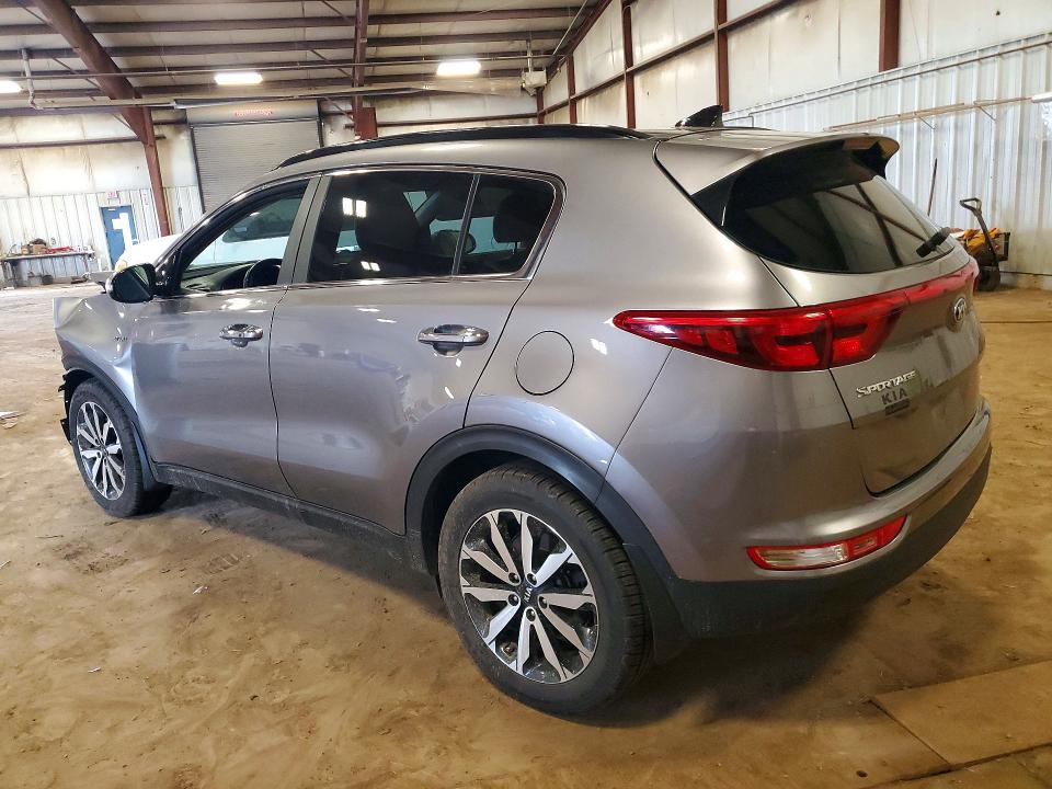 2018 Kia Sportage VIN KNDPNCAC5J7393478 COPART salvage auction — FRONT END, MI - CERTIFICATE OF TITLE, sold $3,250 on 2026-07-31 (photo 2)