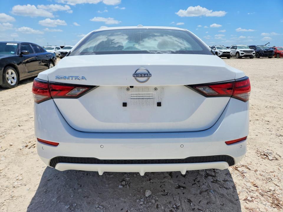 2025 Nissan Sentra VIN 3N1AB8CV8SY394718 COPART salvage auction — WATER/FLOOD, Tx - Certificate Of Title, sold $12,000 on 2026-07-22 (photo 6)