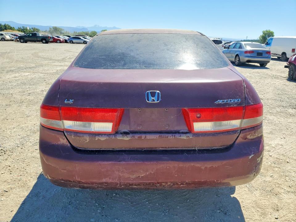 2003 Honda Accord VIN JHMCM563X3C036778 COPART salvage auction — FRONT END, Ca - Cert Of Title-Salvaged, sold $300 on 2026-07-31 (photo 6)