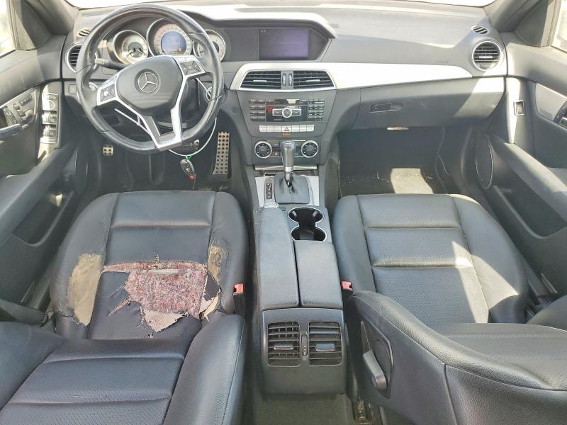 2012 Mercedes-benz C class VIN WDDGF4HB7CR214578 COPART salvage auction — FRONT END, TX - CERTIFICATE OF TITLE, sold $650 on 2026-07-31 (photo 8)