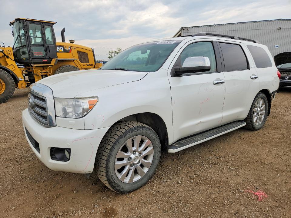 2011 Toyota Sequoia VIN 5TDDY5G15BS044436 COPART salvage auction — REAR END, AB - BOS - SALVAGE, sold $200 on 2026-07-21 (photo 1)