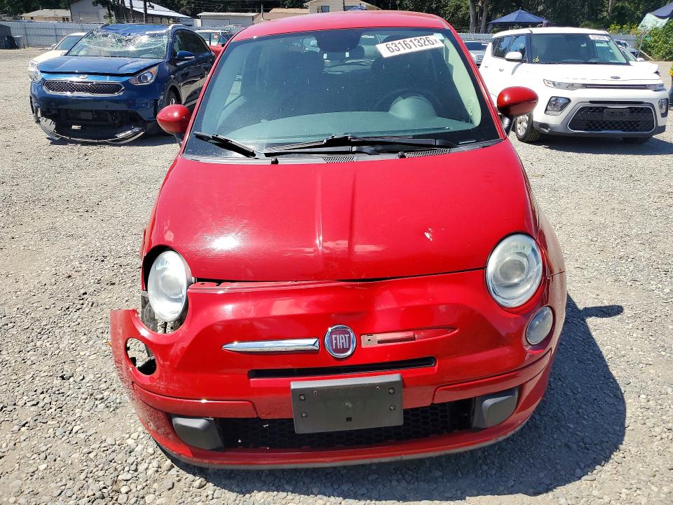2014 Fiat 500 VIN 3C3CFFAR7ET246747 COPART salvage auction — FRONT END, Wa - Bill Of Sale, sold $200 on 2026-07-31 (photo 5)