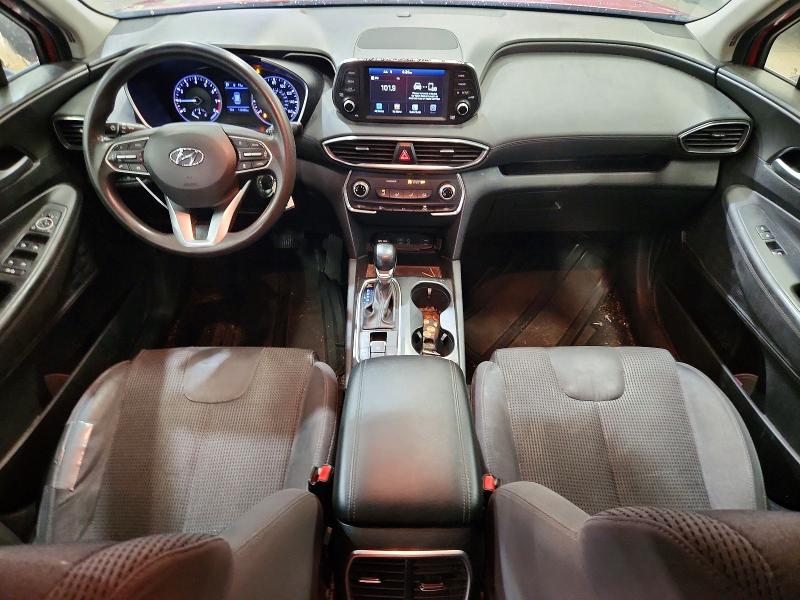 2019 Hyundai Santa fe VIN 5NMS2CAD4KH117508 COPART salvage auction — REAR END, Ct - Certificate Of Title, sold $2,550 on 2026-07-09 (photo 8)