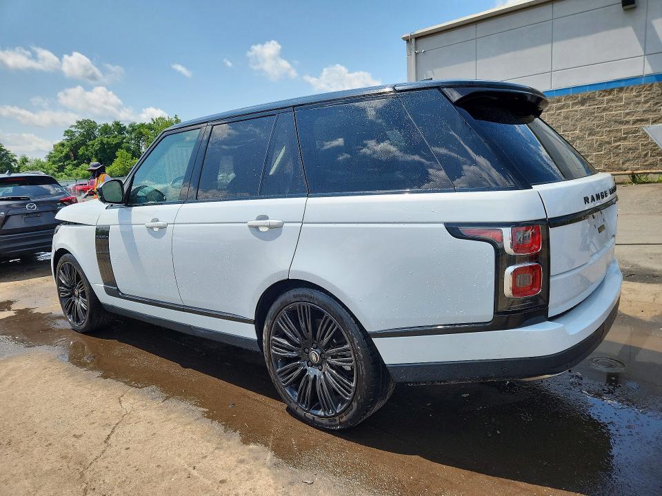 2019 Land rover Rangerover VIN SALGS2SV0KA567117 COPART salvage auction — FRONT END, Ct - Cert Of Title-Salvage, sold $12,800 on 2026-08-13 (photo 2)