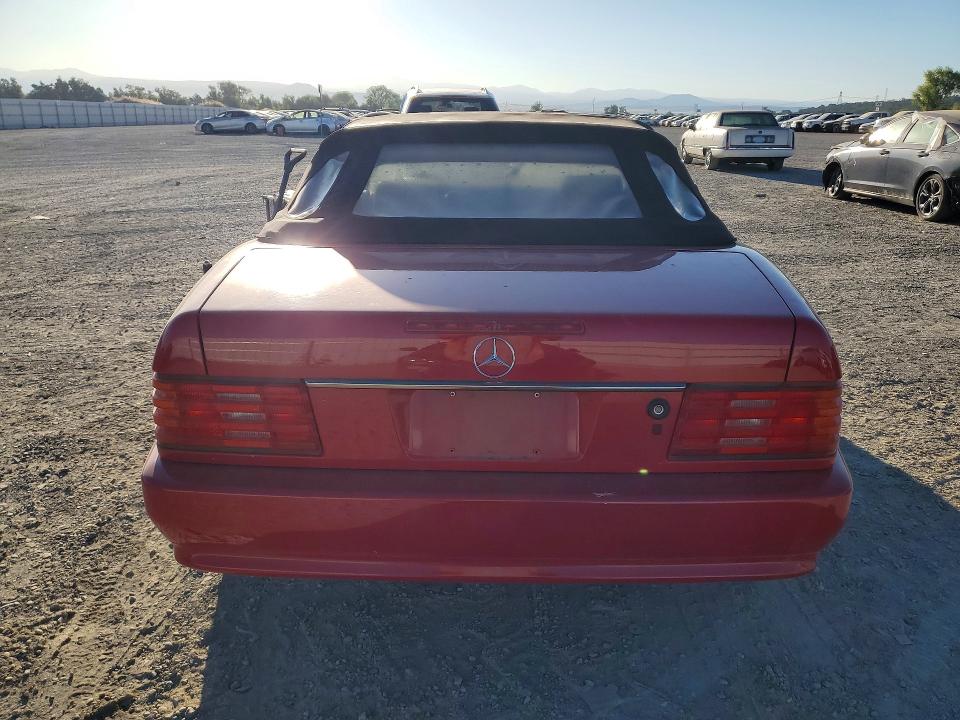 1995 Mercedes-benz Sl-class VIN WDBFA63E6SF115427 COPART salvage auction — MECHANICAL, CA - DIS/DLR/EXP ONLY CLEAN TITLE, sold $2,300 on 2026-07-31 (photo 6)