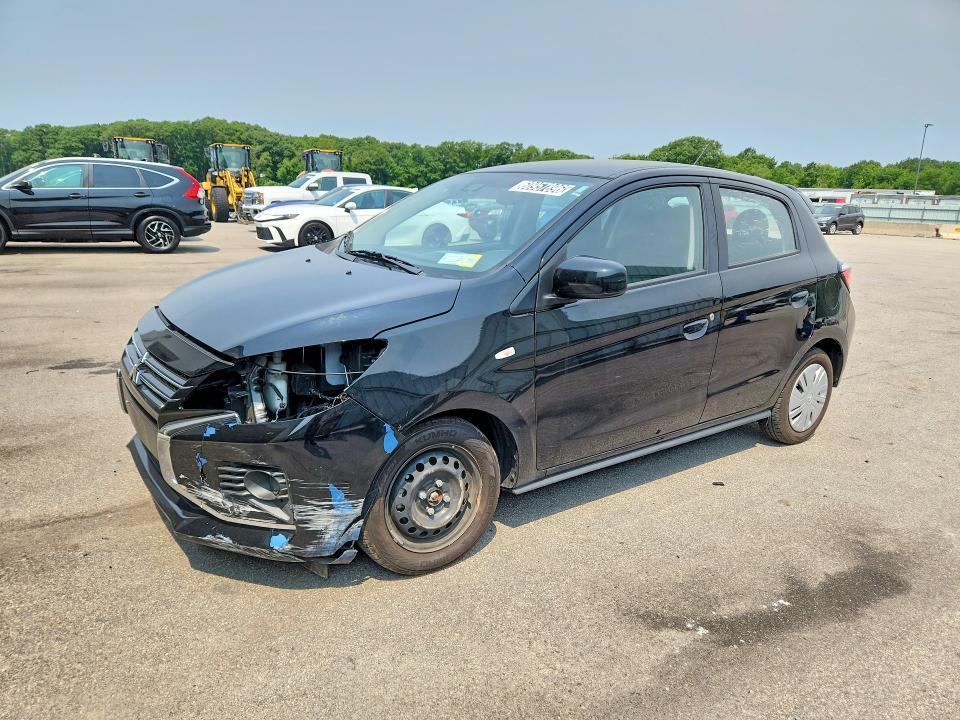 2024 Mitsubishi Mirage VIN ML32AUHJ6RH019213 COPART salvage auction — FRONT END, CT, sold $6,600 on 2026-07-20 (photo 1)
