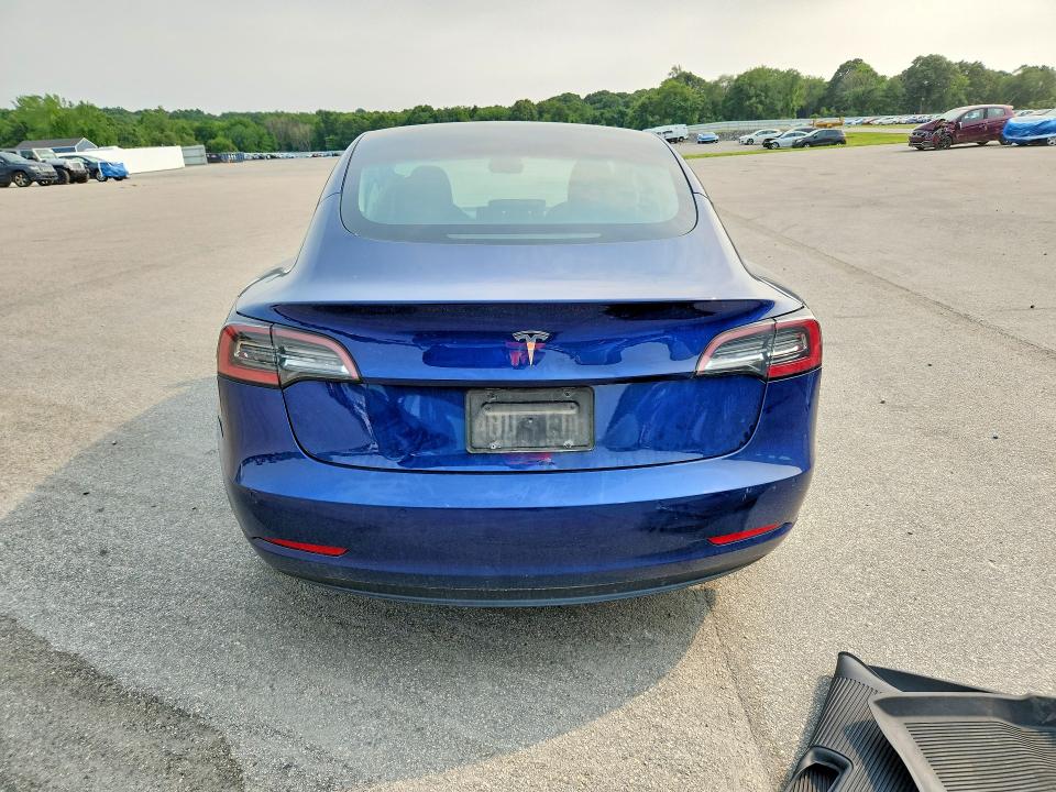 2022 Tesla Model 3 VIN 5YJ3E1EA0NF290318 COPART salvage auction — UNDERCARRIAGE, Fl - Certificate Of Title, sold $4,400 on 2026-07-22 (photo 6)