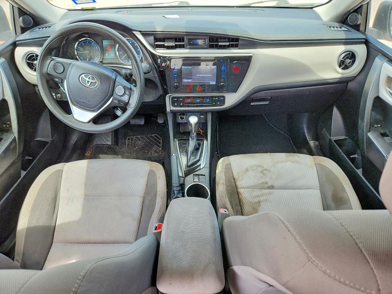 2018 Toyota Corolla VIN 5YFBURHE4JP748484 COPART salvage auction — REAR END, TX - SALVAGE VEHICLE TITLE (P), sold $3,600 on 2026-07-31 (photo 8)