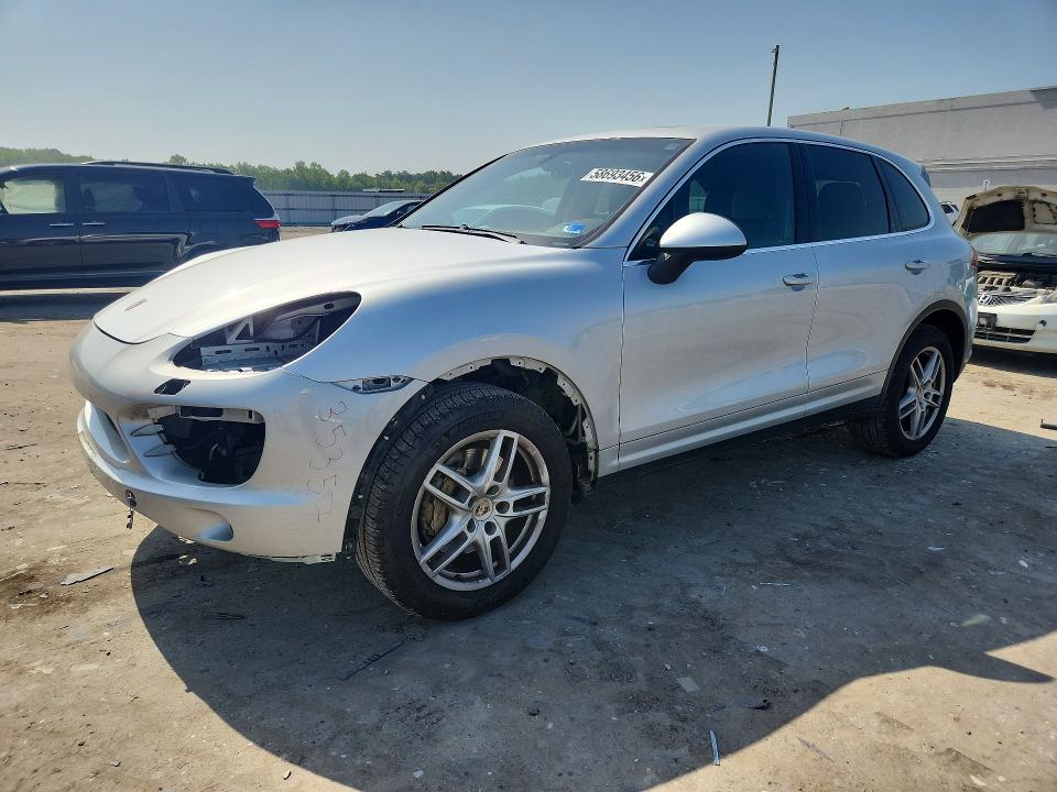 2011 Porsche Cayenne VIN WP1AB2A25BLA41802 COPART salvage auction — FRONT END, Va - Cert Of Title - Salvage, sold $1,700 on 2026-07-29 (photo 1)