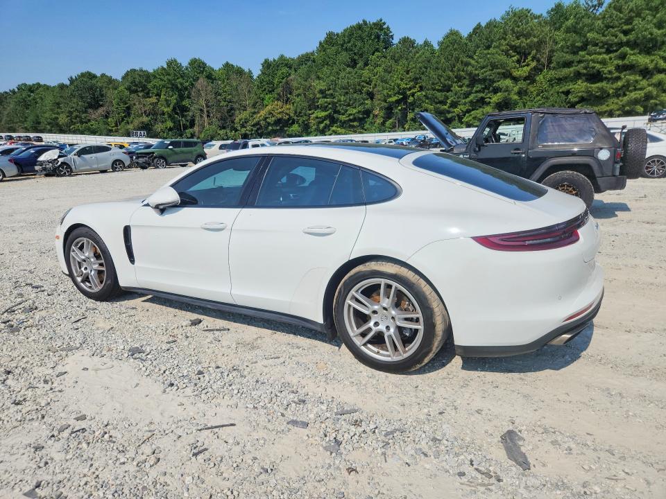 2018 Porsche Panamera VIN WP0AA2A74JL119601 COPART salvage auction — MECHANICAL, Ga - Certificate Of Title (P), sold $13,700 on 2026-08-06 (photo 2)