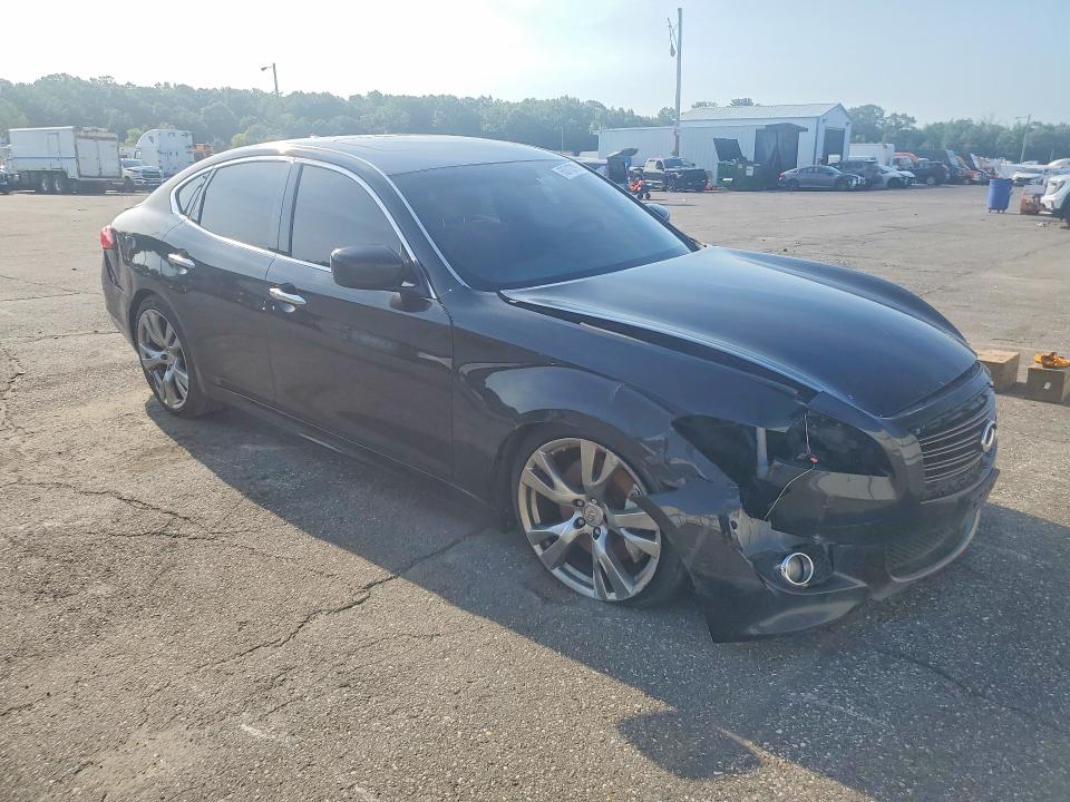 2013 Infiniti M37 VIN JN1BY1AR3DM603000 COPART salvage auction — FRONT END, Pa - Cert Of Title, sold $1,200 on 2026-07-26 (photo 4)