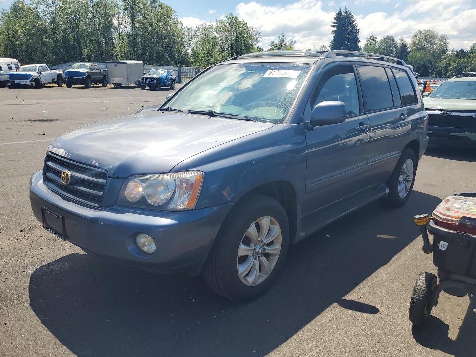 2002 Toyota Highlander VIN JTEHF21A520068071 COPART salvage auction — MINOR DENT/SCRATCHES, WA - VEHICLE CERT OF OWNERSHIP-TITL, sold $525 on 2026-07-27 (photo 1)