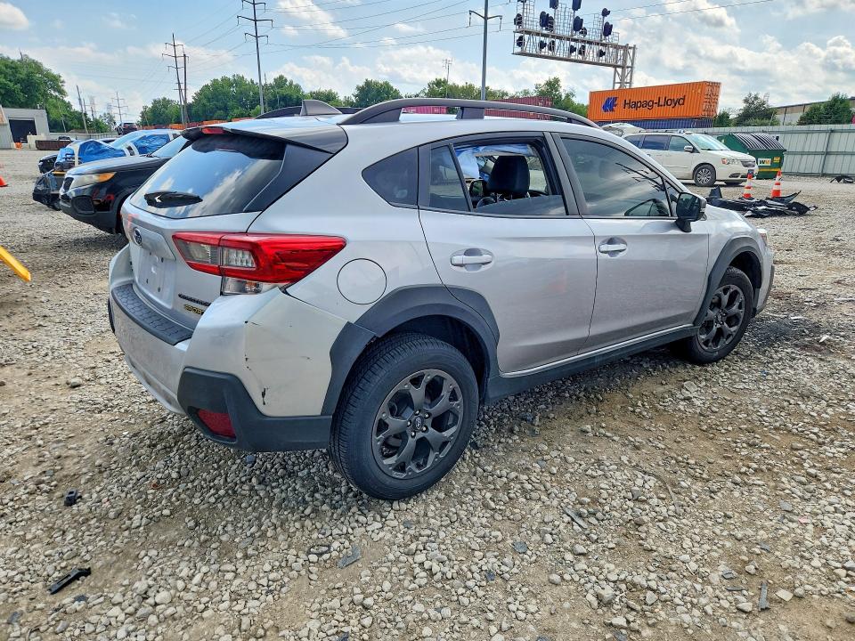 2023 Subaru Crosstrek VIN JF2GTHSC3PH242306 COPART salvage auction — SIDE, Oh - Cert Of Title-Salvage, sold $3,750 on 2026-07-31 (photo 3)