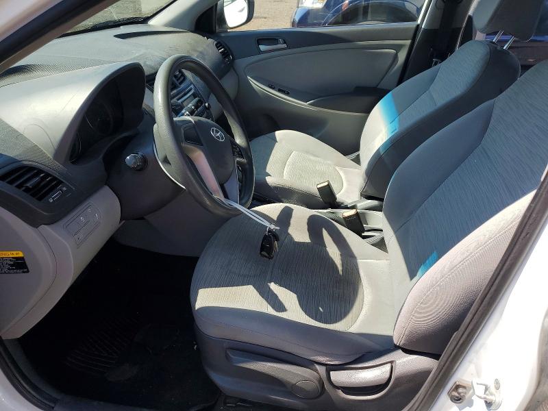 2017 Hyundai Accent VIN KMHCT5AE4HU310941 COPART salvage auction — REAR END, NJ - CERTIFICATE OF TITLE, sold $450 on 2026-07-28 (photo 7)