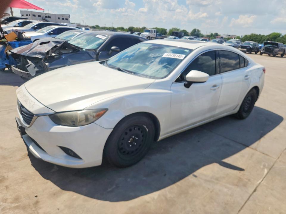 2014 Mazda 6 VIN JM1GJ1W51E1112117 COPART salvage auction — REAR END, CT, sold $1,900 on 2026-07-13 (photo 1)