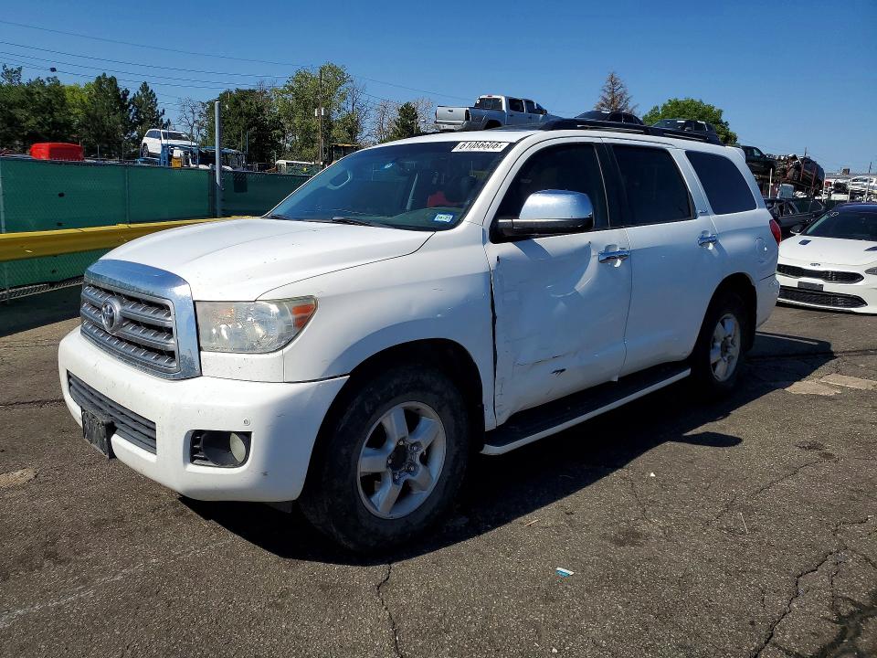 2008 Toyota Sequoia VIN 5TDZY68AX8S005389 COPART salvage auction — FRONT END, CO - DIS/DLR/EXP ONLY CLEAN TITLE, sold $2,100 on 2026-07-30 (photo 1)