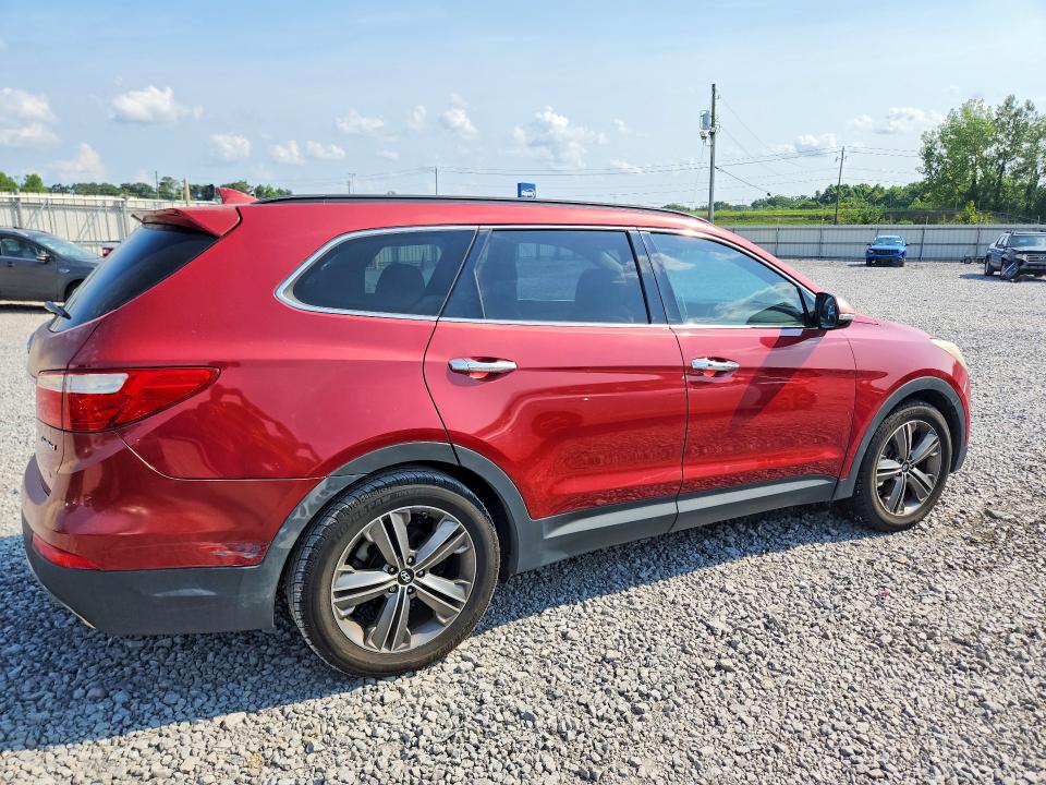 2013 Hyundai Santa fe VIN KM8SR4HF8DU013118 COPART salvage auction — REAR END, Al - Certificate Of Title, sold $2,202 on 2026-08-01 (photo 3)