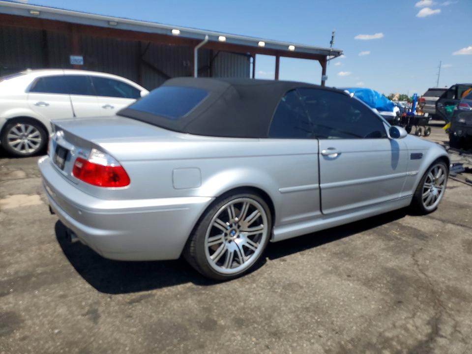 2005 BMW M3 VIN WBSBR93435PK08575 COPART salvage auction — MECHANICAL, Co - Dis/Dlr/Exp Only Clean Title, sold $325 on 2026-07-23 (photo 3)