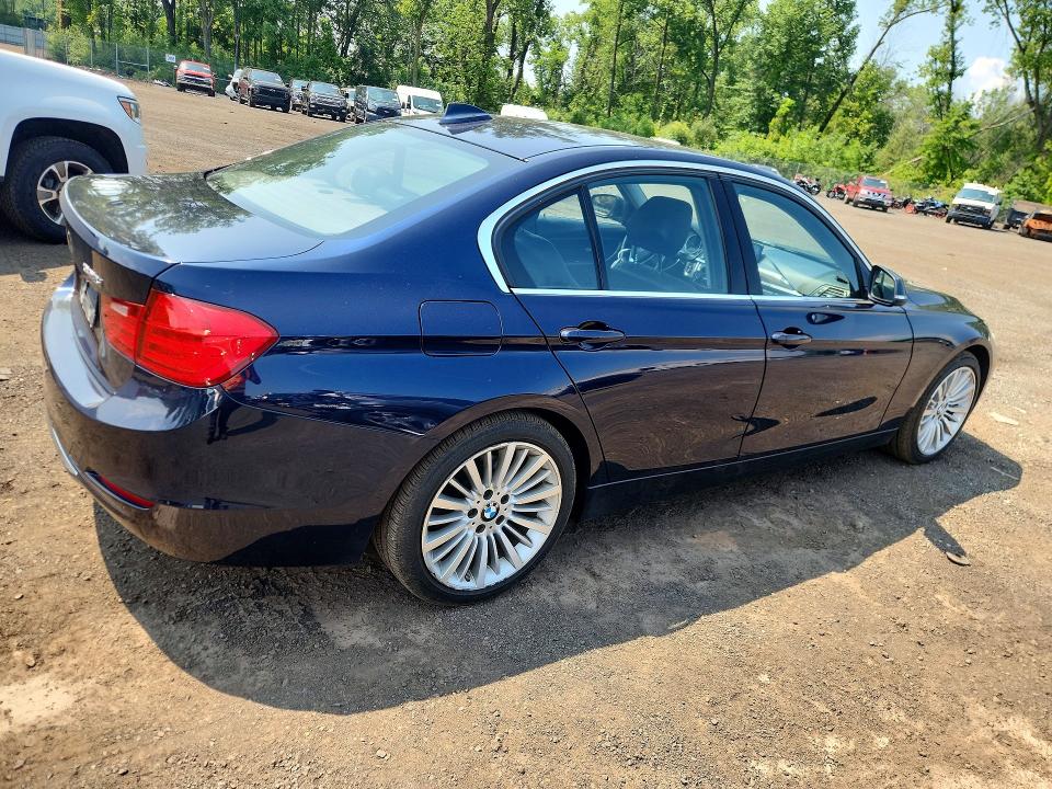 2013 BMW 3 series VIN WBA3B5C59DF596754 COPART salvage auction — MECHANICAL, CT - CERTIFICATE OF TITLE, sold $450 on 2026-07-31 (photo 3)