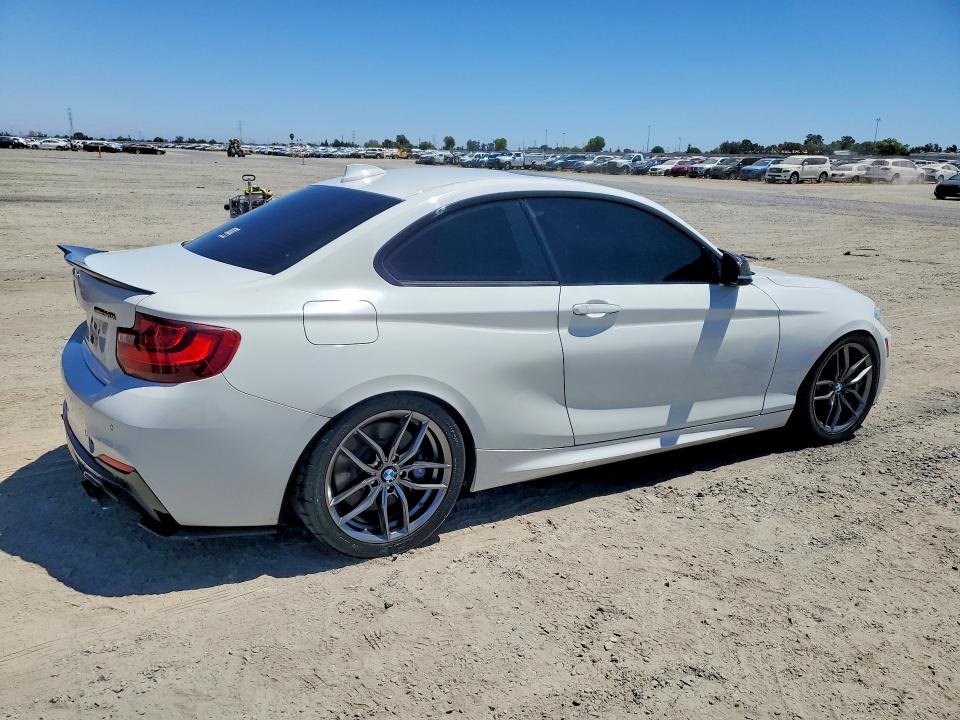 2017 BMW M2 VIN WBA2G1C37HV639553 COPART salvage auction — FRONT END, Ca - Dis/Dlr/Exp Only Clean Title (P), sold $4,250 on 2026-07-30 (photo 3)