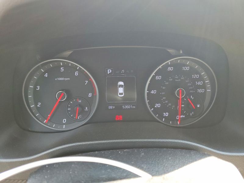 2018 Hyundai Elantra VIN KMHD04LB1JU542641 COPART salvage auction — REAR END, WA - BILL OF SALE, sold $2,300 on 2026-07-31 (photo 9)