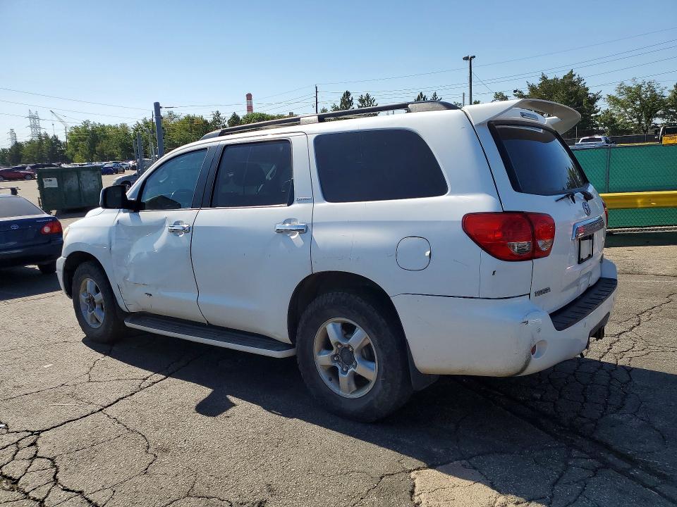 2008 Toyota Sequoia VIN 5TDZY68AX8S005389 COPART salvage auction — FRONT END, CO - DIS/DLR/EXP ONLY CLEAN TITLE, sold $2,100 on 2026-07-30 (photo 2)