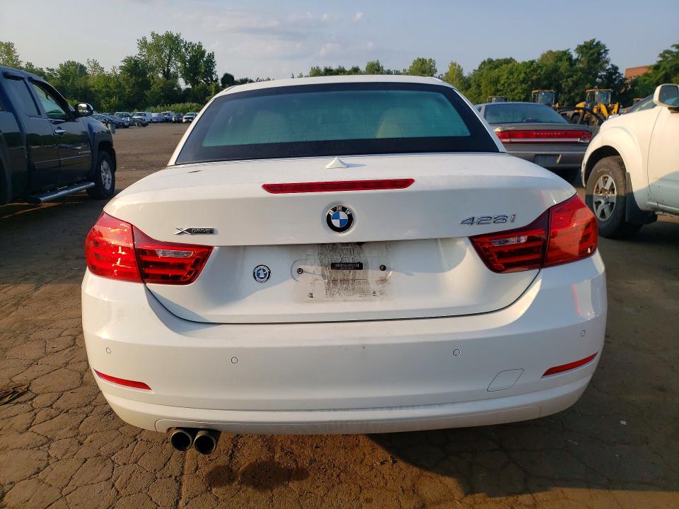 2014 BMW 4 series VIN WBA3T1C59EPS98383 COPART salvage auction — WATER/FLOOD, Ct - Cert Of Title-Flood Salvage, sold $2,150 on 2026-07-31 (photo 6)