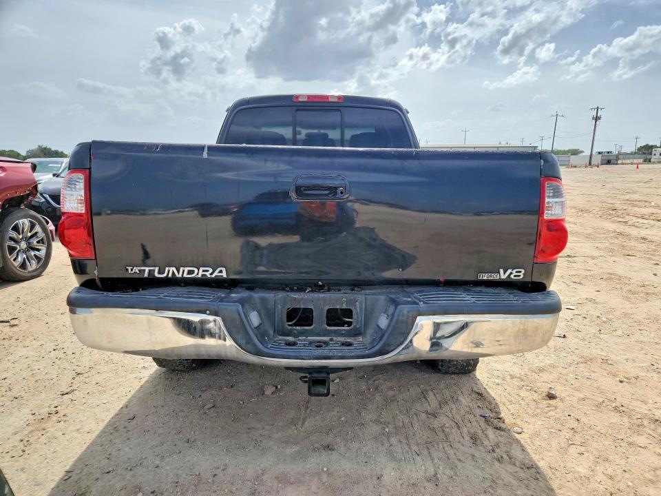 2006 Toyota Tundra VIN 5TBRT34186S483125 COPART salvage auction — NORMAL WEAR, Tx - Cert Of Title-Rebuilt Salvage, sold $800 on 2026-07-30 (photo 6)