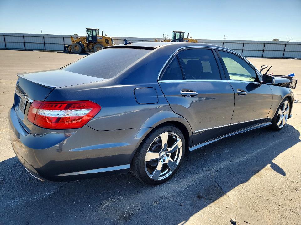 2010 Mercedes-benz E-class VIN WDDHF5GB4AA107611 COPART salvage auction — FRONT END, Ca - Salvage Certificate, sold $400 on 2026-08-03 (photo 3)