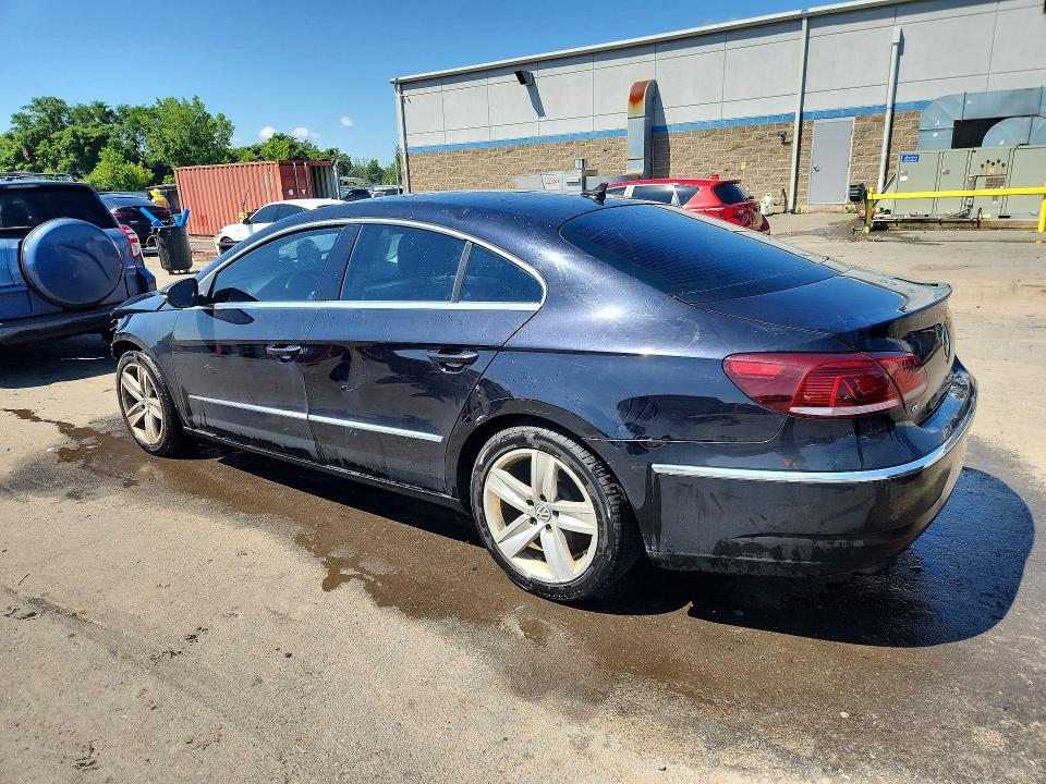 2013 Volkswagen Cc VIN WVWBP7ANXDE569003 COPART salvage auction — FRONT END, Ct - Cert Of Title-Salvage, sold $475 on 2026-08-04 (photo 2)